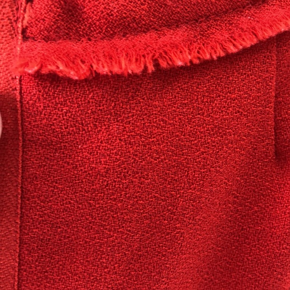 J. Crew Teddie Wool Blend Red Sheath Dress 6 - Picture 11 of 15